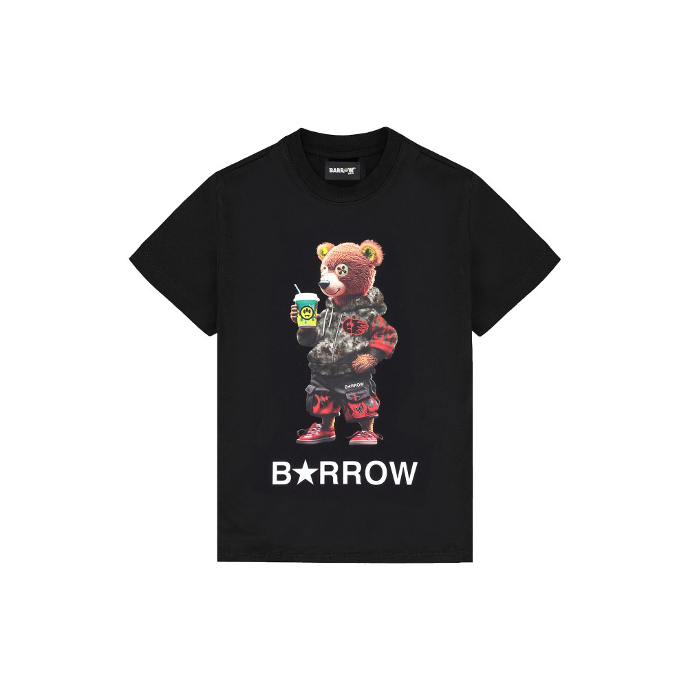 BARROW T-shirt nera con...