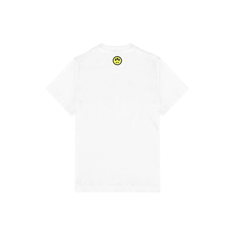 BARROW T-shirt bianca con stampa Barrow bambini