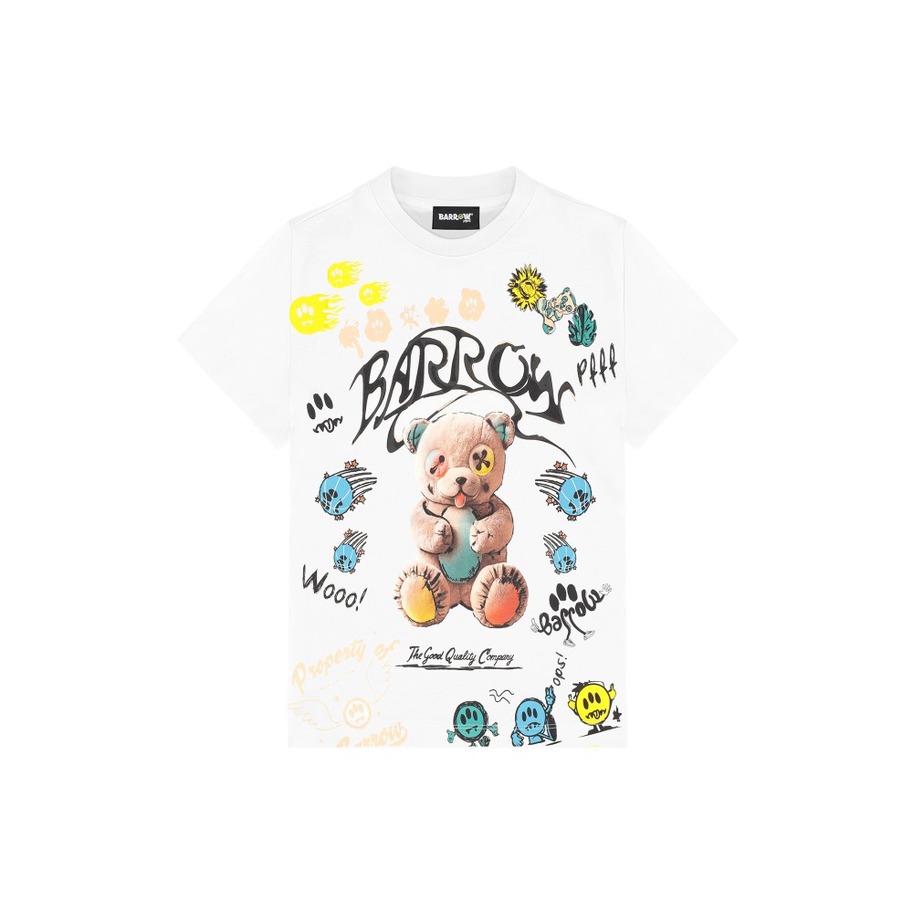 BARROW T-shirt bianca...