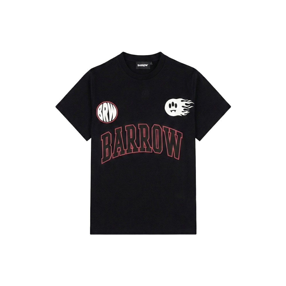 BARROW T-shirt nera con...