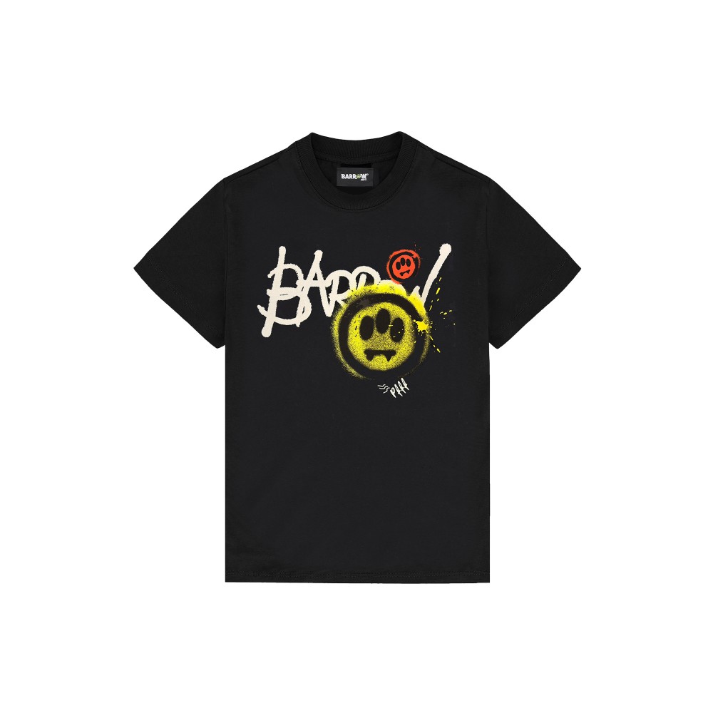 BARROW T-shirt nera con...