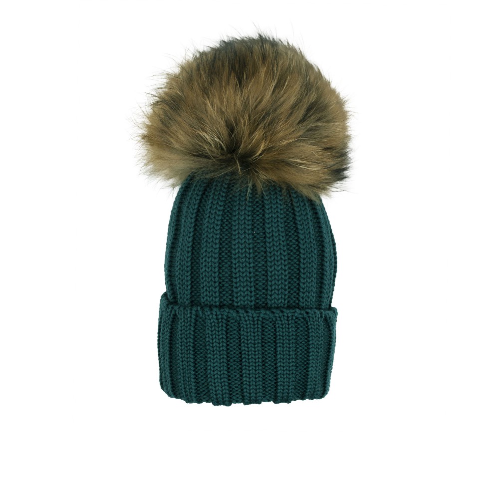 CATYA Cappello lana pon pon...