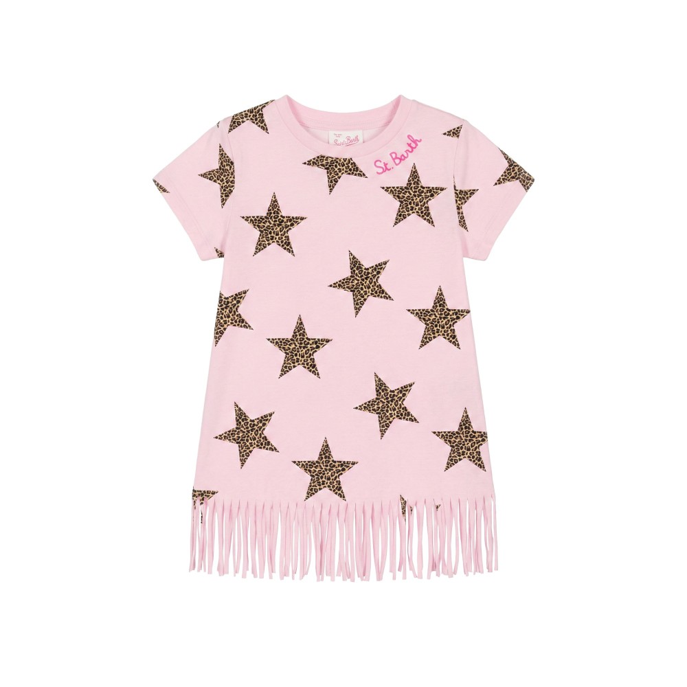 SAINT BARTH Abito rosa con...