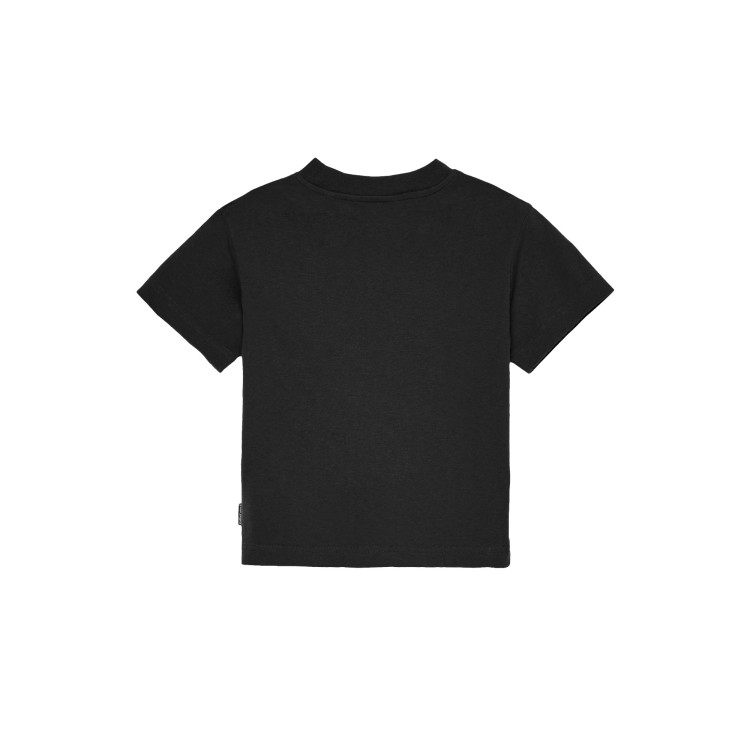 PALM ANGELS T-shirt nera con stampa Bear bambini