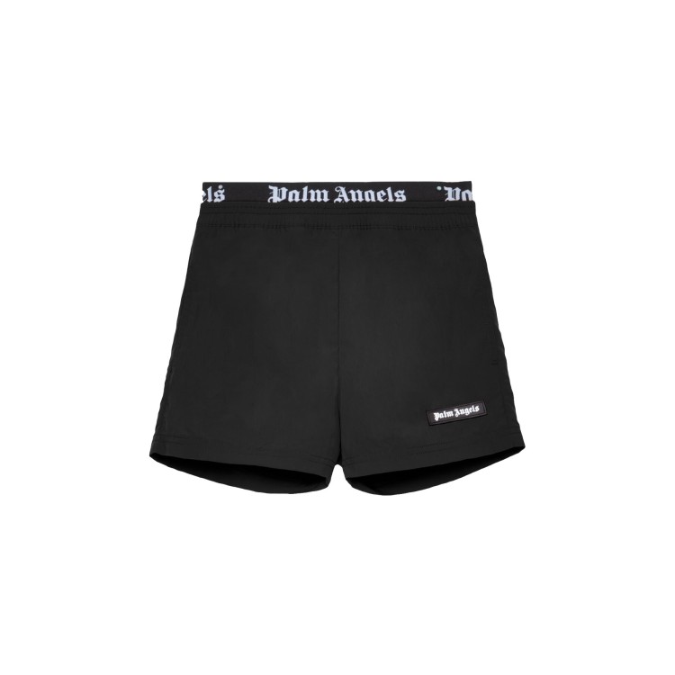 PALM ANGELS Costume nero con logo bambino