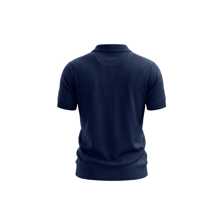 PAOLO PECORA Polo blu navy a maniche corte bambino