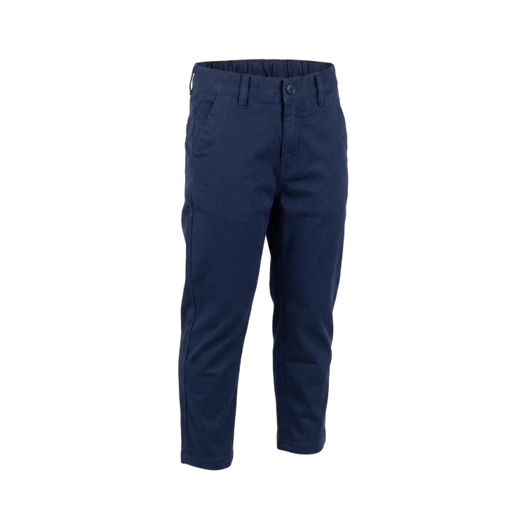 PAOLO PECORA Pantalone blu navy regular bambino