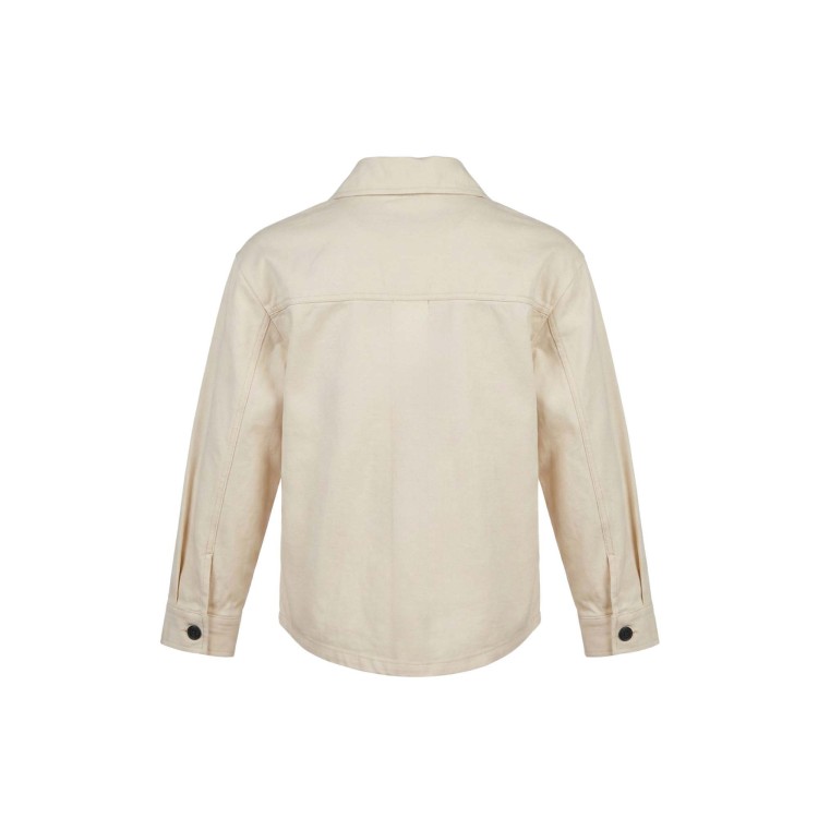 PAOLO PECORA Giacca camicia sabbia bambino