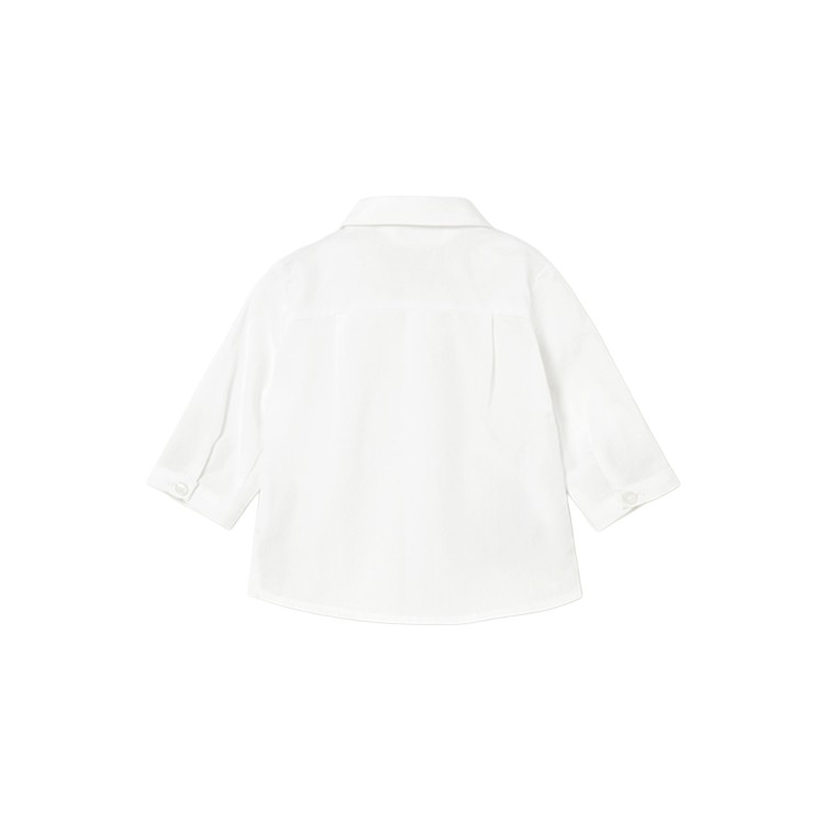 MAYORAL NEWBORN Camicia bianca con papillon neonato