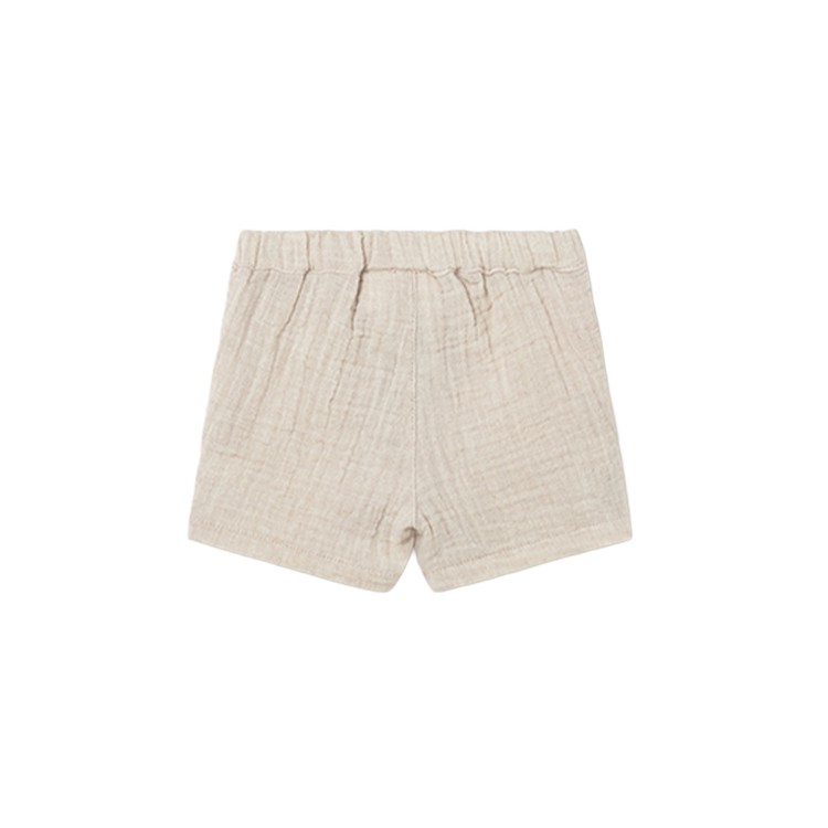 MAYORAL NEWBORN Completo 3 pezzi sabbia con gilet neonato