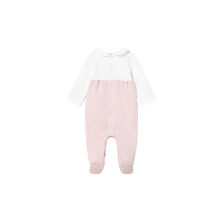 MAYORAL NEWBORN Set di 2 tutine lunghe rosa neonata