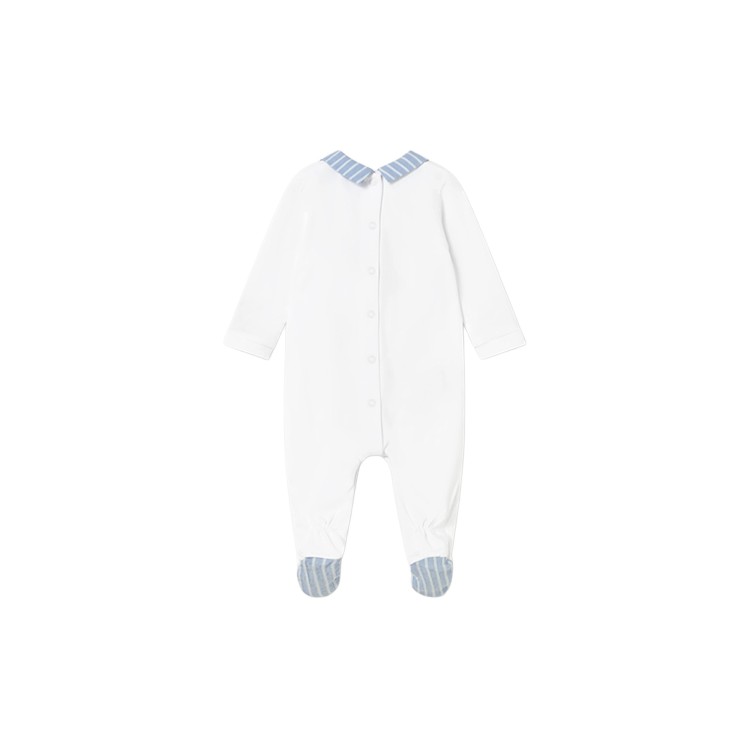 MAYORAL NEWBORN Tutina bianca lunga neonato