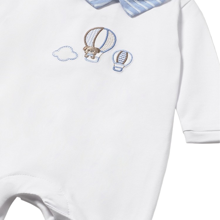 MAYORAL NEWBORN Tutina bianca lunga neonato