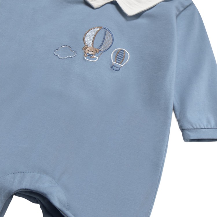MAYORAL NEWBORN Tutina azzurra lunga neonato