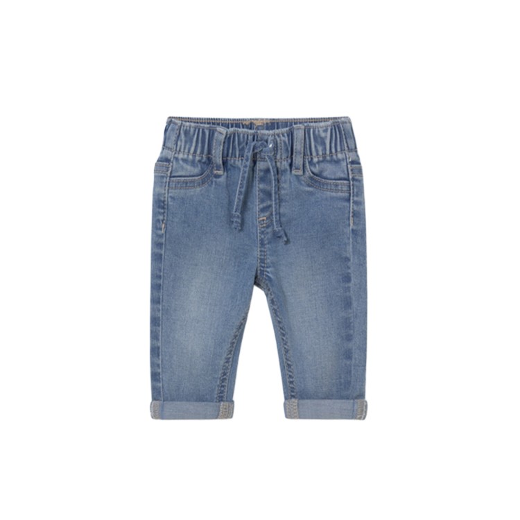 MAYORAL NEWBORN Jeans chiari elasticizzati neonato