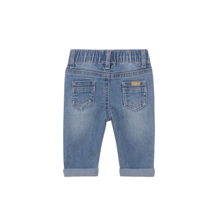 MAYORAL NEWBORN Jeans chiari elasticizzati neonato