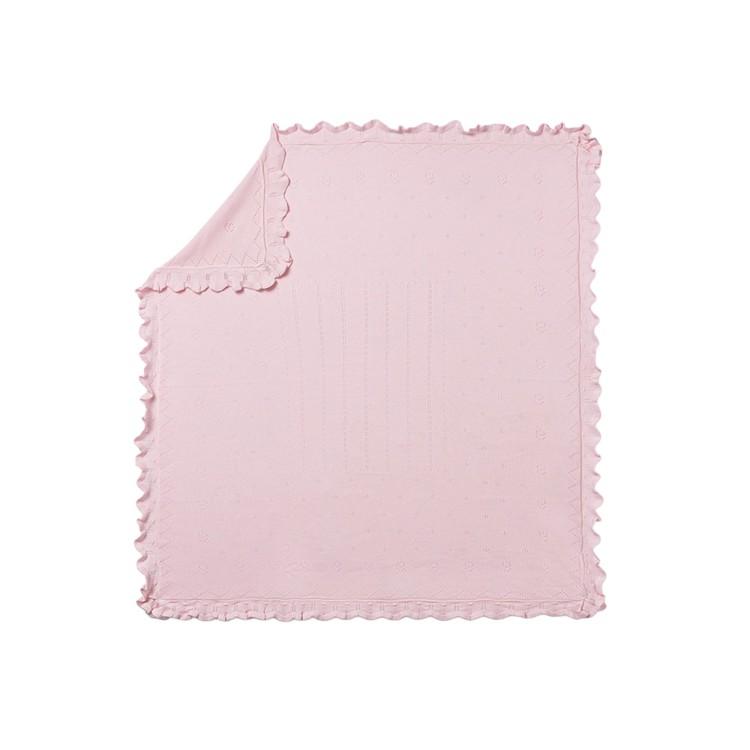 MAYORAL NEWBORN Copertina rosa in cotone neonata