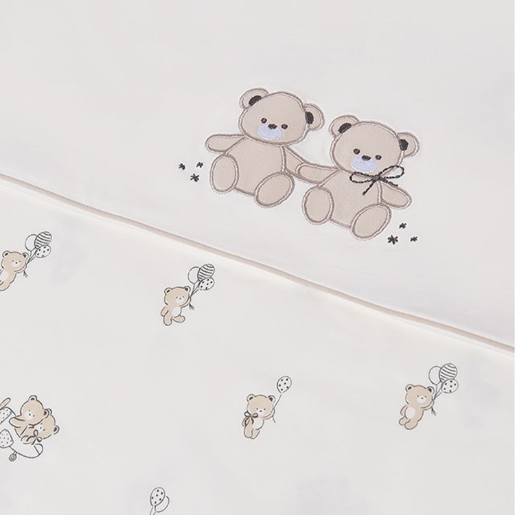 MAYORAL NEWBORN Copertina bianca con orsetti neonati