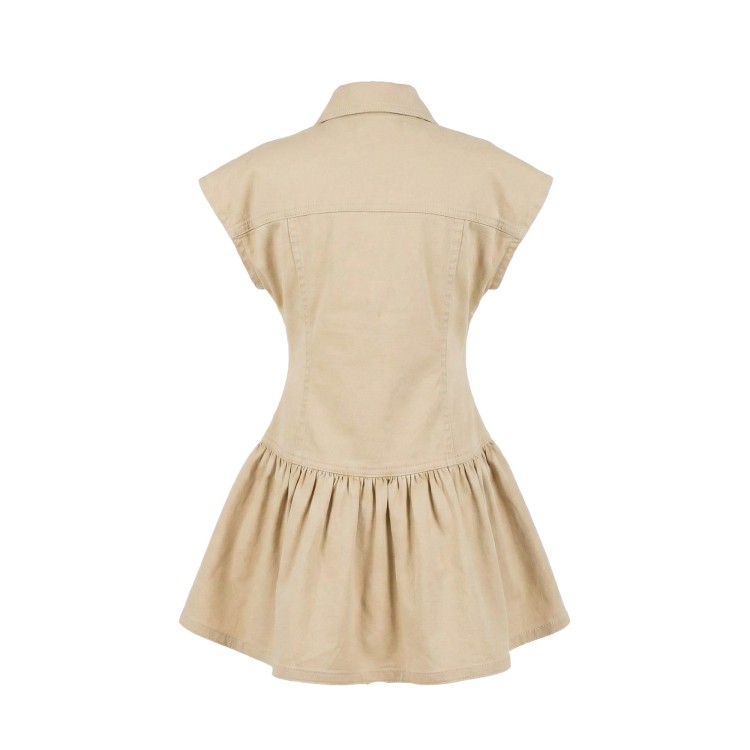 TWIN-SET Mini abito beige bambina