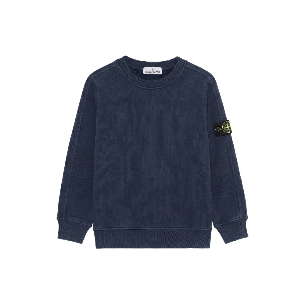 STONE ISLAND Felpa blu navy...