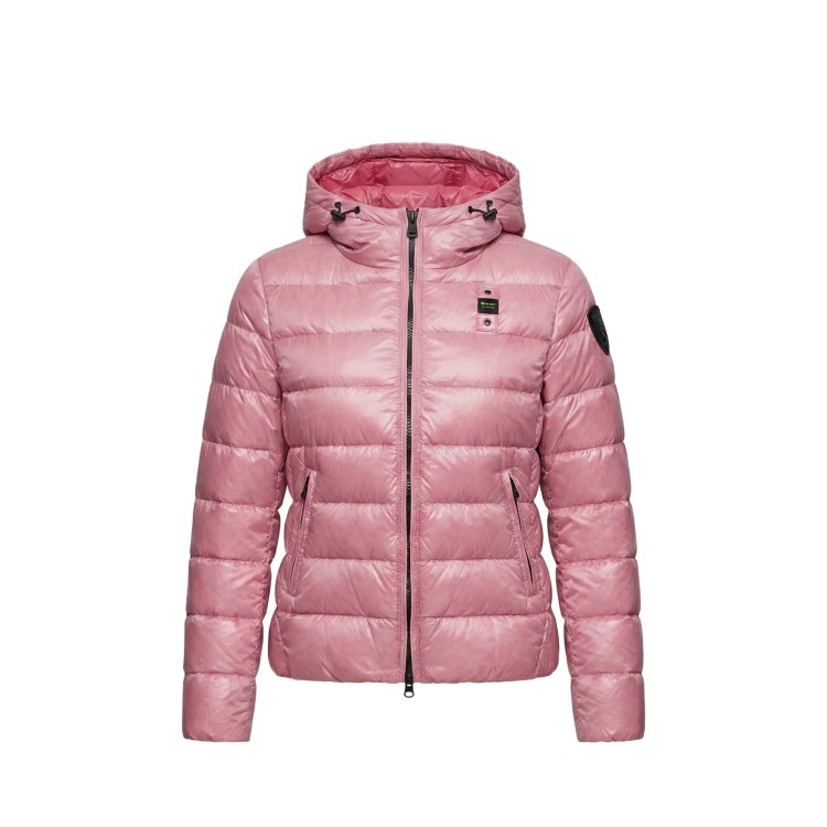 BLAUER Giubbotto rosa trapuntato bambina