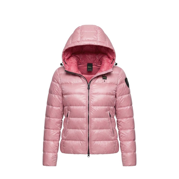 BLAUER Giubbotto rosa trapuntato bambina