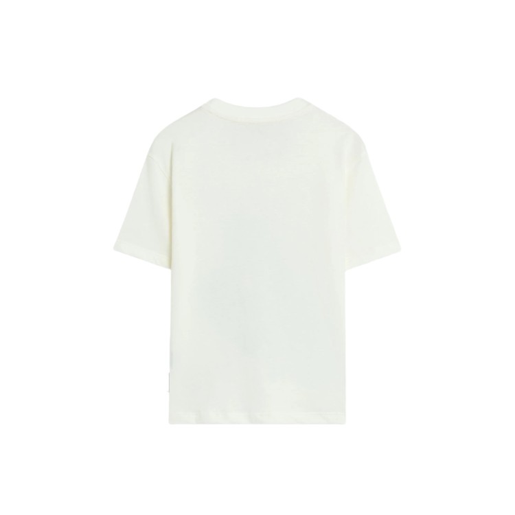 PHILIPP PLEIN T-shirt bianca con orsetto e logo bambino