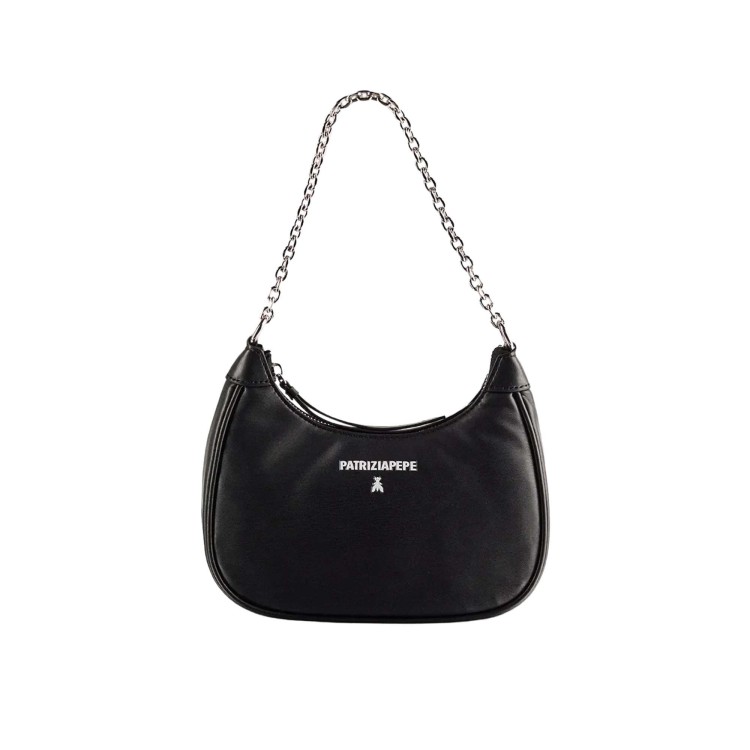 PATRIZIA PEPE Borsetta nera con logo bambina