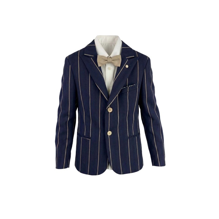 COLORI CHIARI Completo elegante 5 pezzi in cotone bambino