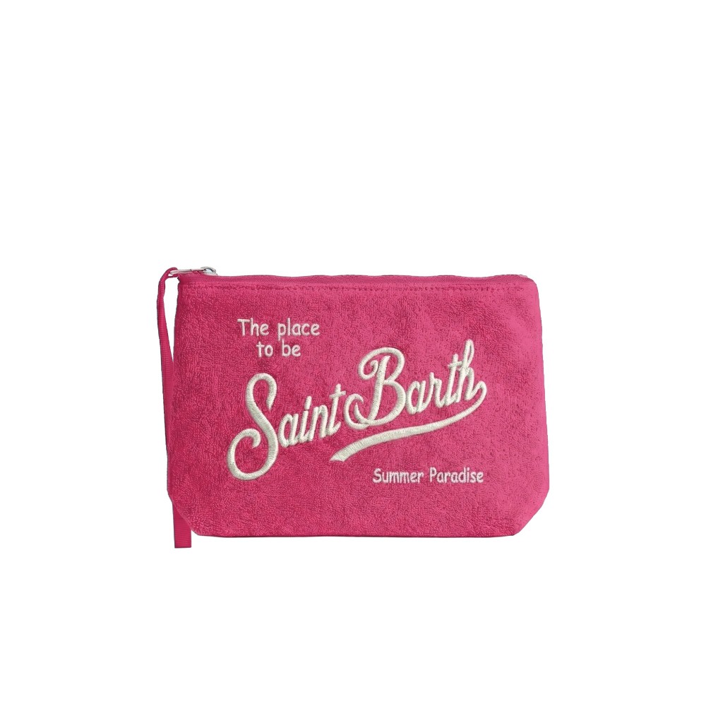 SAINT BARTH Pochette fucsia...