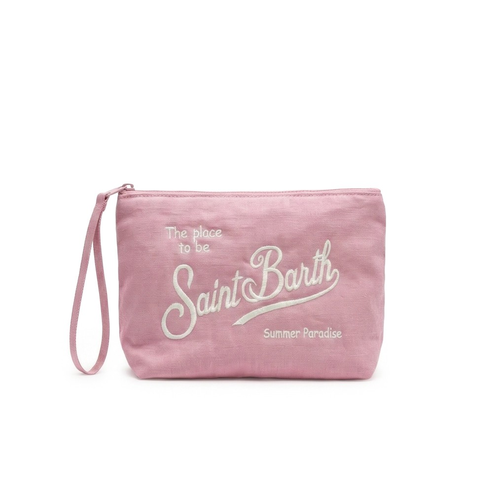 SAINT BARTH Pochette rosa...