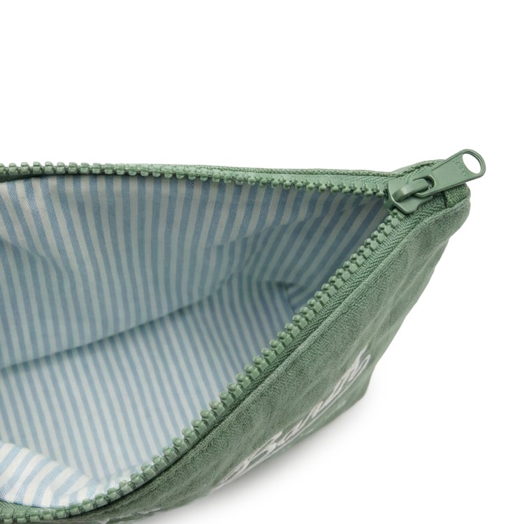 SAINT BARTH Pochette salvia in lino morbido bambini