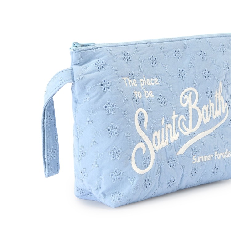 SAINT BARTH Pochette grande celeste sangallo bambini