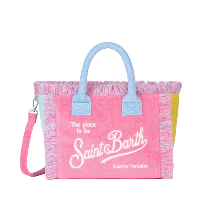 SAINT BARTH Borsa Colette multicolor in spugna bambina