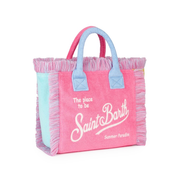 SAINT BARTH Borsa Colette multicolor in spugna bambina