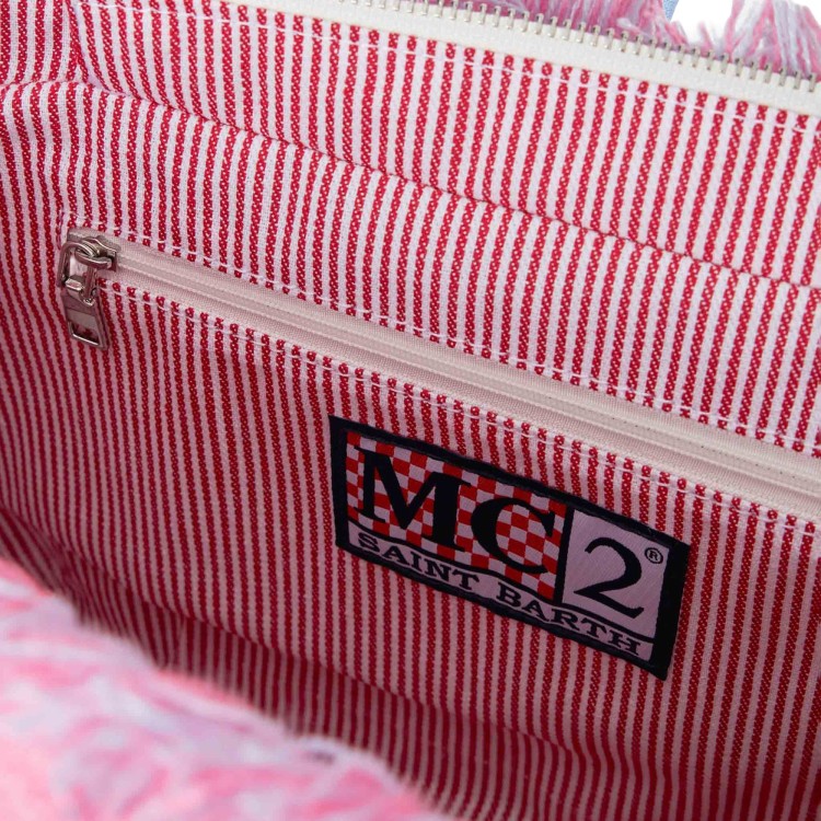 SAINT BARTH Borsa Colette multicolor in spugna bambina