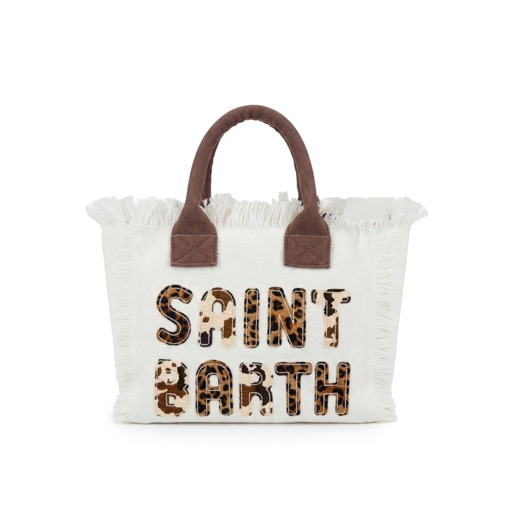 SAINT BARTH Borsa Colette con logo animalier bambina