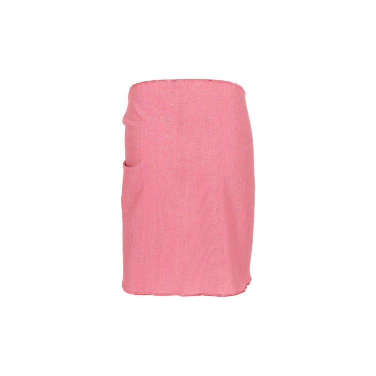 SAINT BARTH Copricostume fucsia lurex bambina