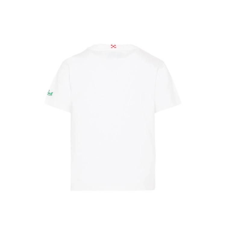 SAINT BARTH T-shirt bianca con stampa Peanuts bambino