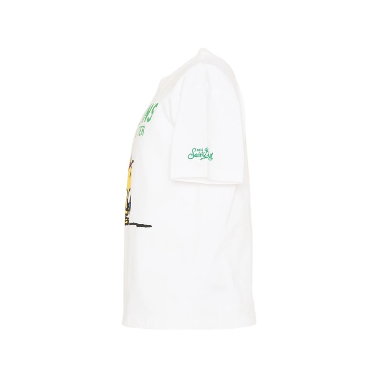 SAINT BARTH T-shirt bianca con stampa Peanuts bambino