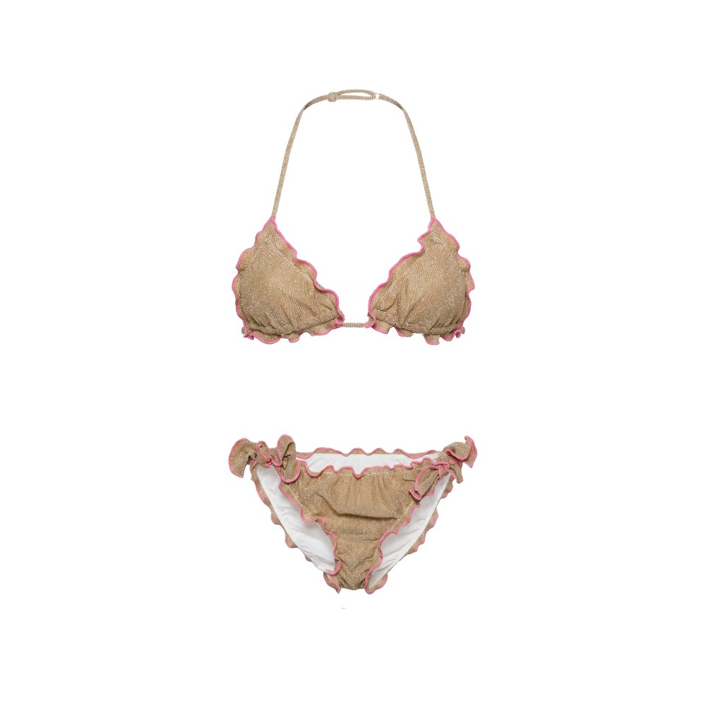 SAINT BARTH Bikini dorato...