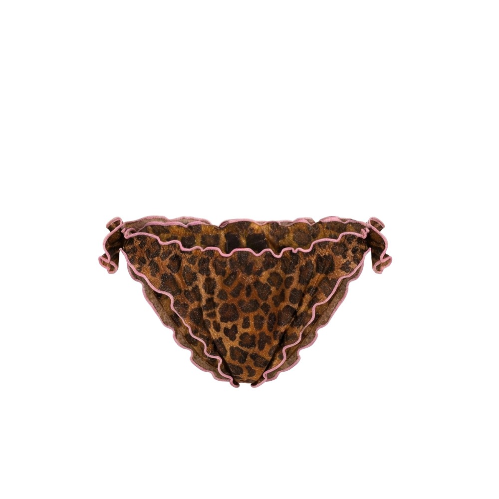 SAINT BARTH Slip leopardato...