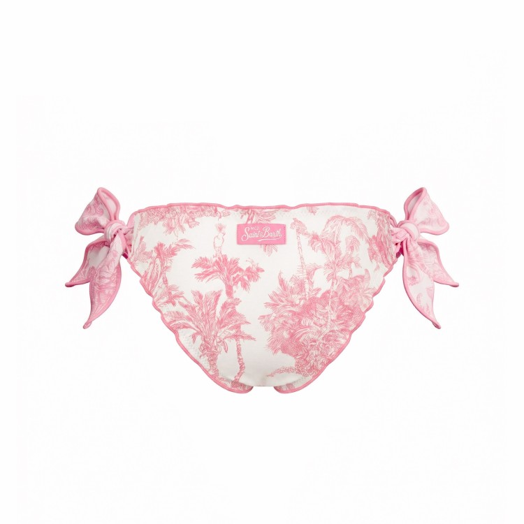 SAINT BARTH Bikini rosa stampato bambina