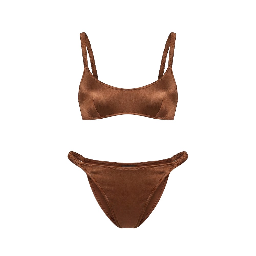 SAINT BARTH Bikini marrone...