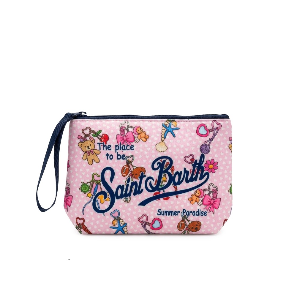 SAINT BARTH Pochette rosa...