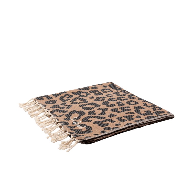 SAINT BARTH Telo mare leopardato bambina