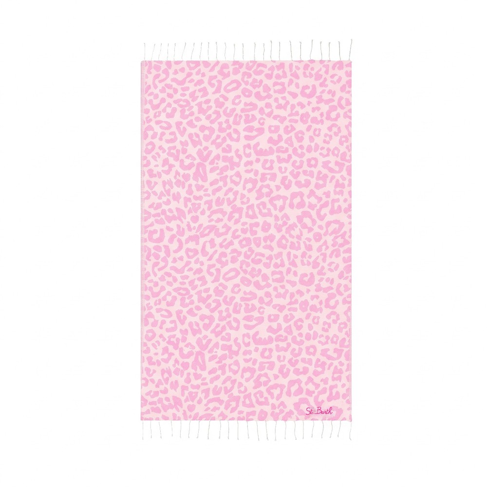 SAINT BARTH Telo mare rosa...