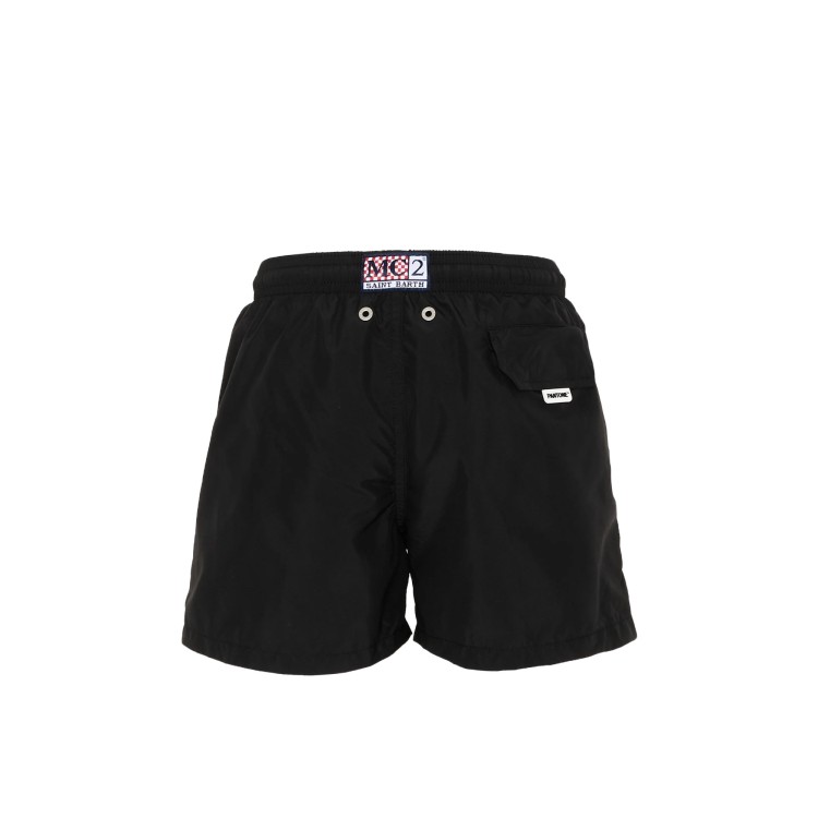 SAINT BARTH Boxer mare neri Pantone bambino