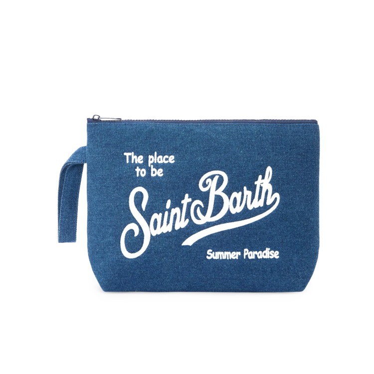SAINT BARTH Pochette grande denim bambina