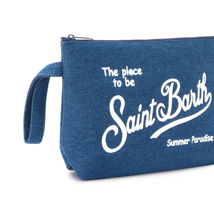 SAINT BARTH Pochette grande denim bambina